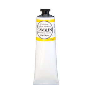 GAMBLIN ARTIST'S OIL COLOR CADMIUM YELLOW MEDIUM 150ml