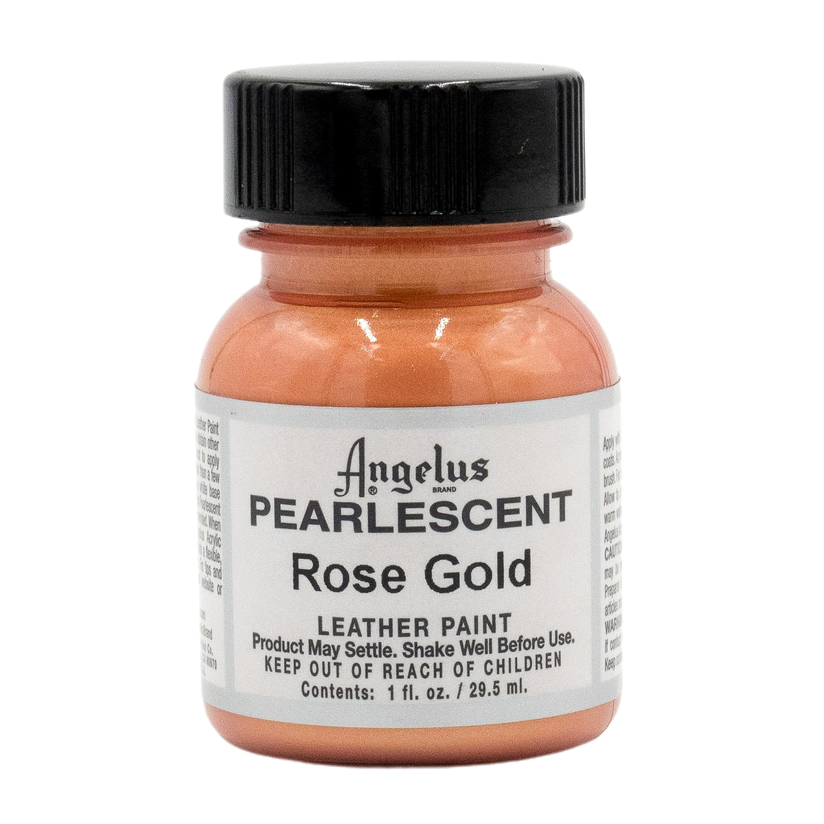 LEATHER PAINT 1oz  PEARLESCENT ROSE GOLD