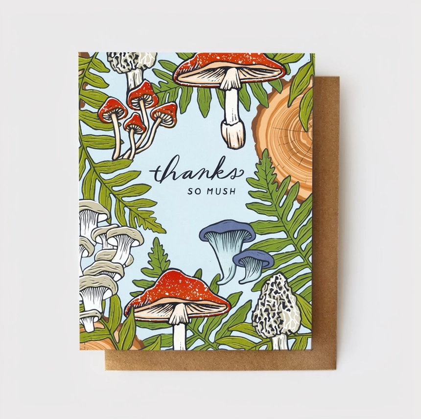 CARD - THANKS SO MUSH