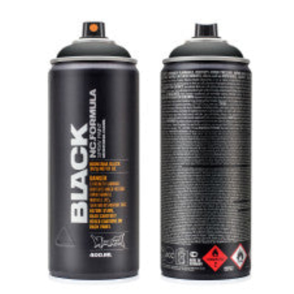 MONTANA BLACK HIGH PRESSURE SPRAY CAN BLACK