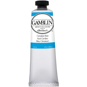 GAMBLIN ARTIST'S OIL COLOR CERULEAN BLUE 37ml