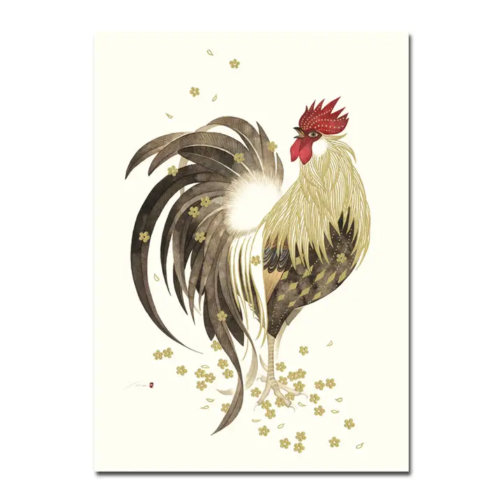 TADASHI URA CARD SOULMATE  ROOSTER