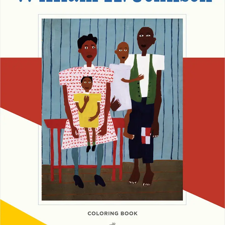 COLORING BOOK- WILLIAM H. JOHNSON