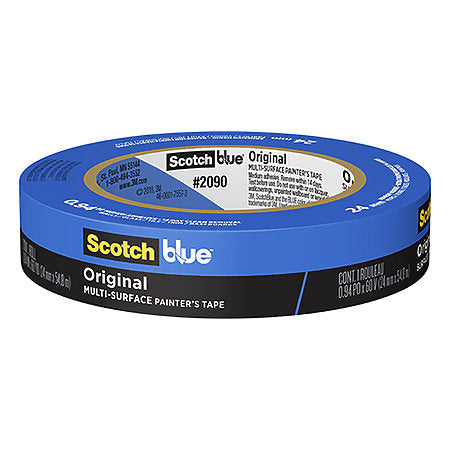 SCOTCH PAINTERS MASKING TAPE BLUE 1&quot;X 60 YDS