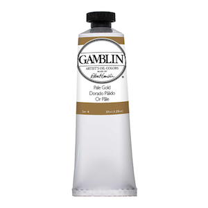GAMBLIN ARTIST'S OIL COLOR PALE GOLD 37ml