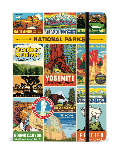 LARGE NOTEBOOK NATIONAL PARKS