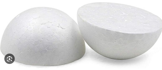 HALF FOAM BALLS 7" - 2PC