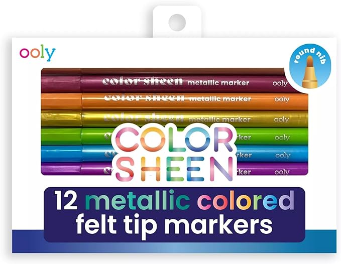 COLOR SHEEN METALLIC MARKERS