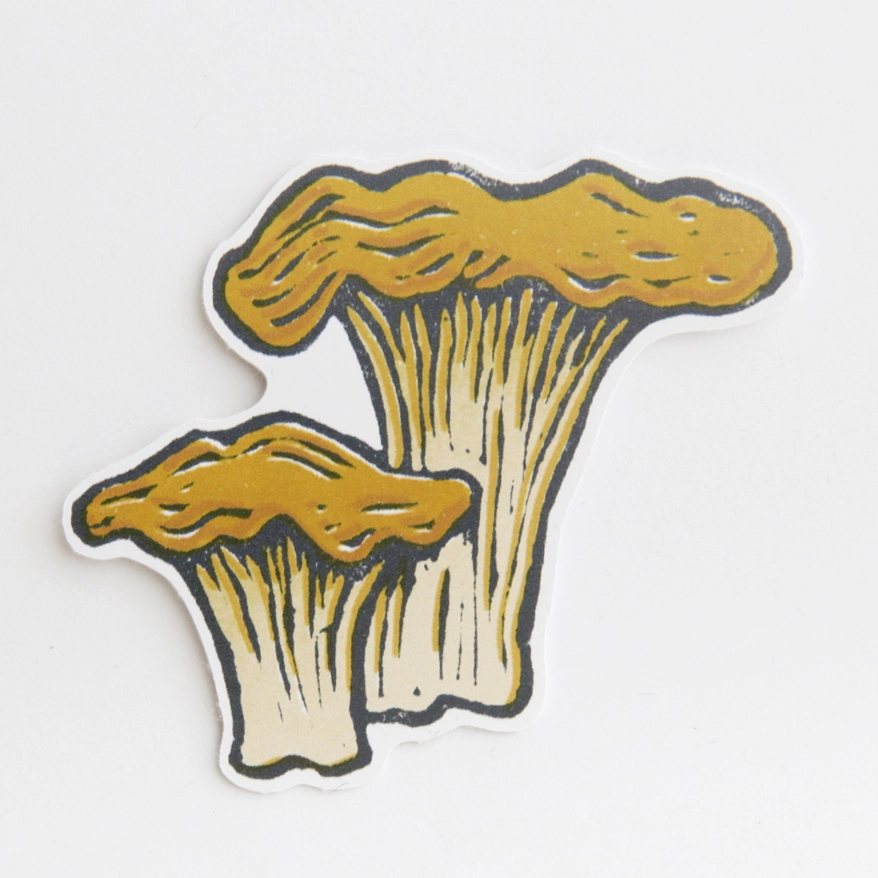 STICKER - CHANTERELLE MUSHROOM