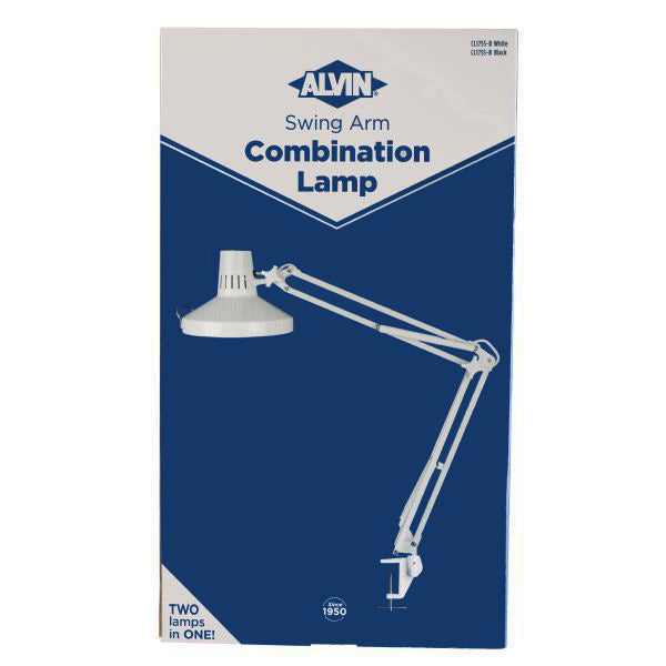 WHITE COMBINATION LAMP