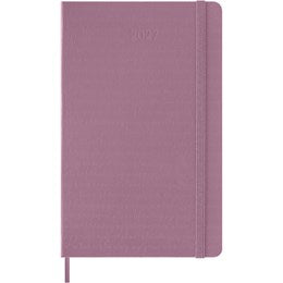 MOLESKINE CLASSIC 12-MONTH 2027 DAILY PLANNER 5" X 8.25" HARDCOVER - MAJESTIC PINK