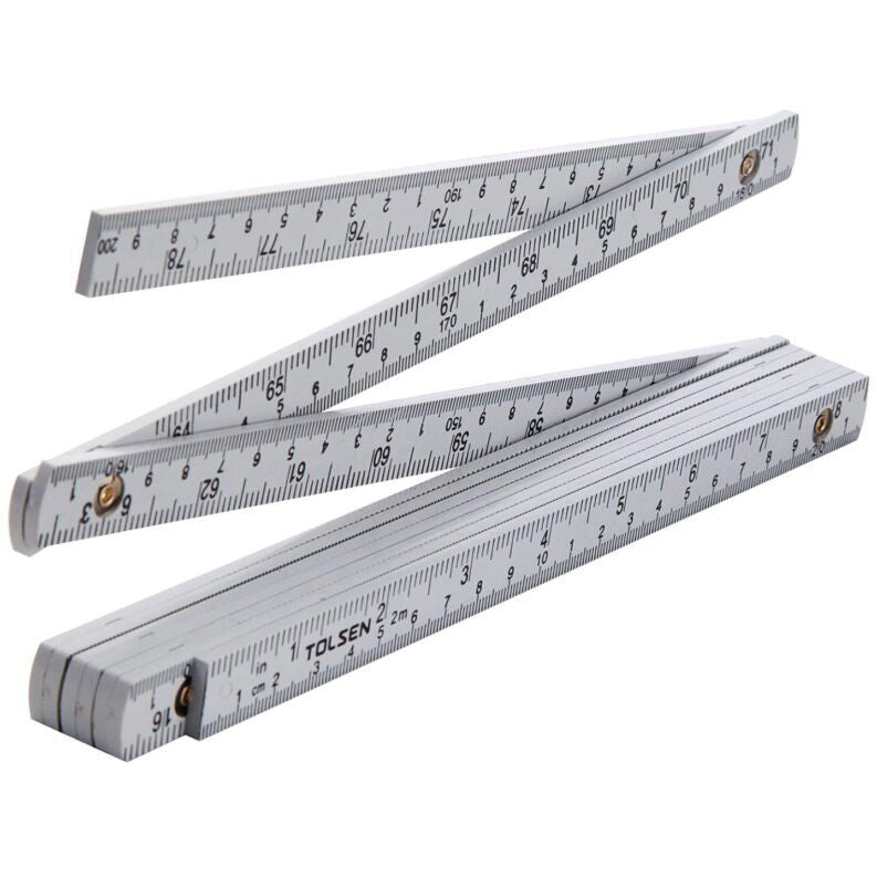 FOLDING WOOD RULER