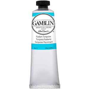 GAMBLIN ARTIST'S OIL COLOR RADIANT TURQUOISE 37ml