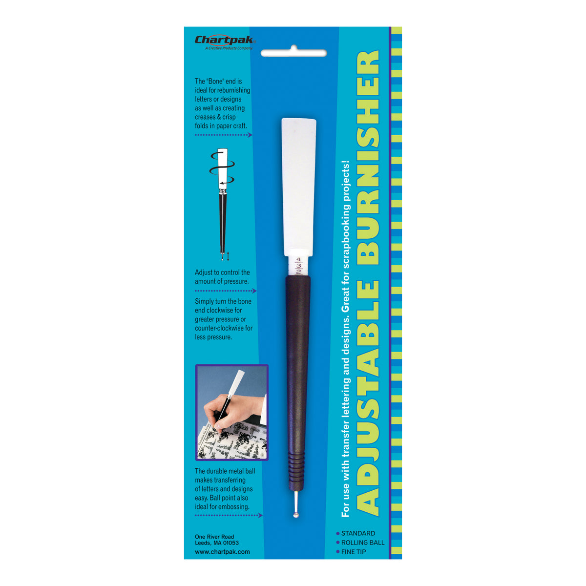 ADJUSTABLE BURNISHER