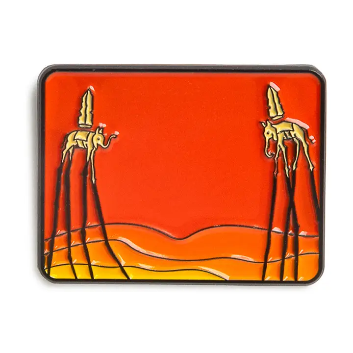 ART HISTORY ENAMEL PIN - AS YOU LIKE IT (ELEPHANTS) DALI