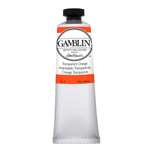 GAMBLIN ARTIST'S OIL COLOR TRANSPARENT ORANGE 37ml
