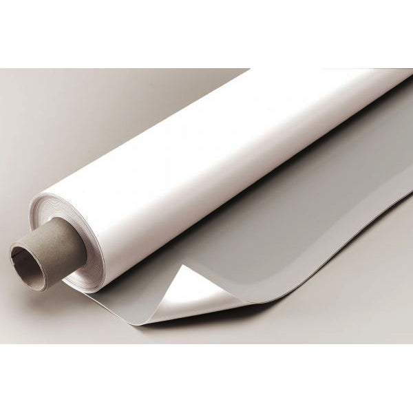 VINYL BOARD COVER PER FOOT GREY/WHITE 48&quot; WIDE