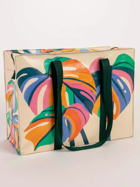 SHOULDER TOTE - MONSTERA