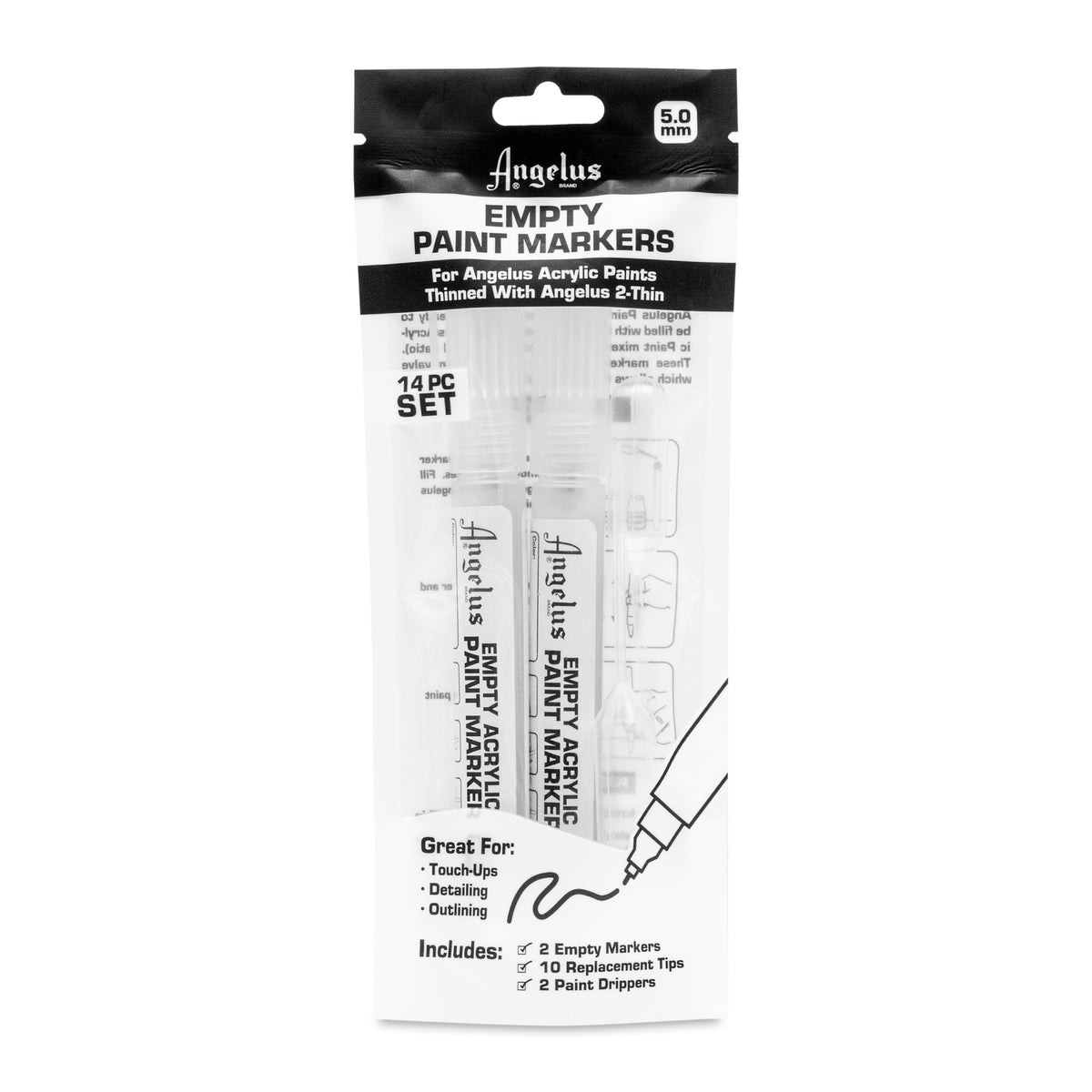 EMPTY PAINT MARKER 5MM SET 2PK