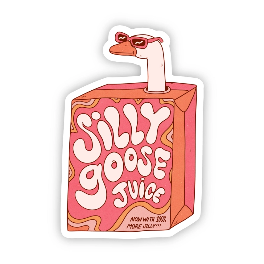 STICKER - SILLY GOOSE JUICE