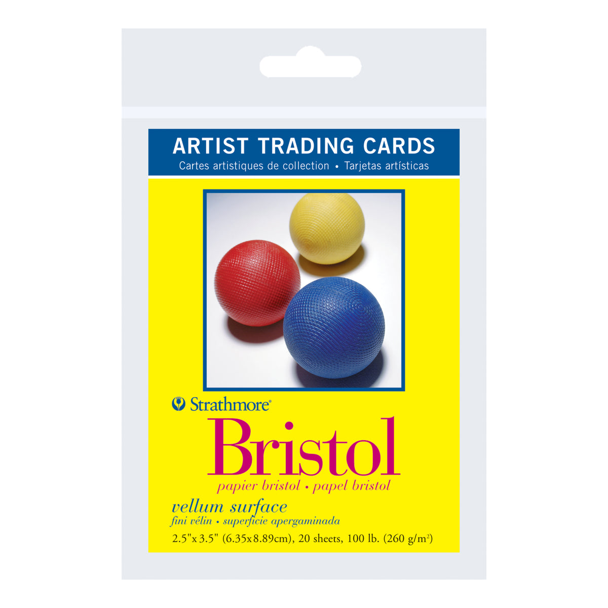ARTIST TRADING CARD BRISTOL VELLUM 2.5x3.5 20-PACK