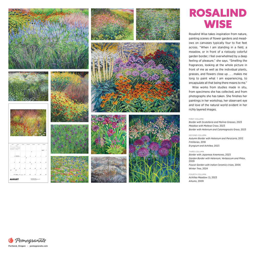 WALL CALENDAR 2026 - ROSALIND WISE