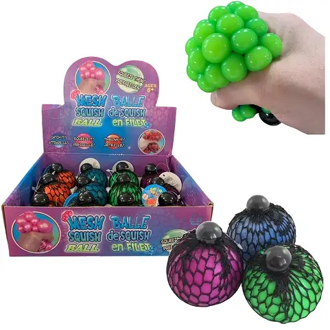 NEON MESH BALL 50MM
