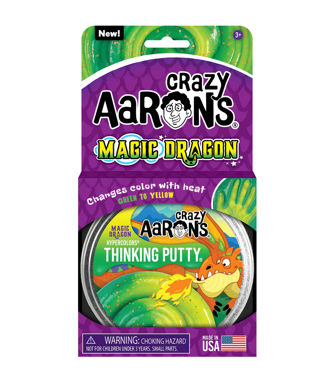 HYPERCOLOR  THINKING PUTTY  MAGIC DRAGON