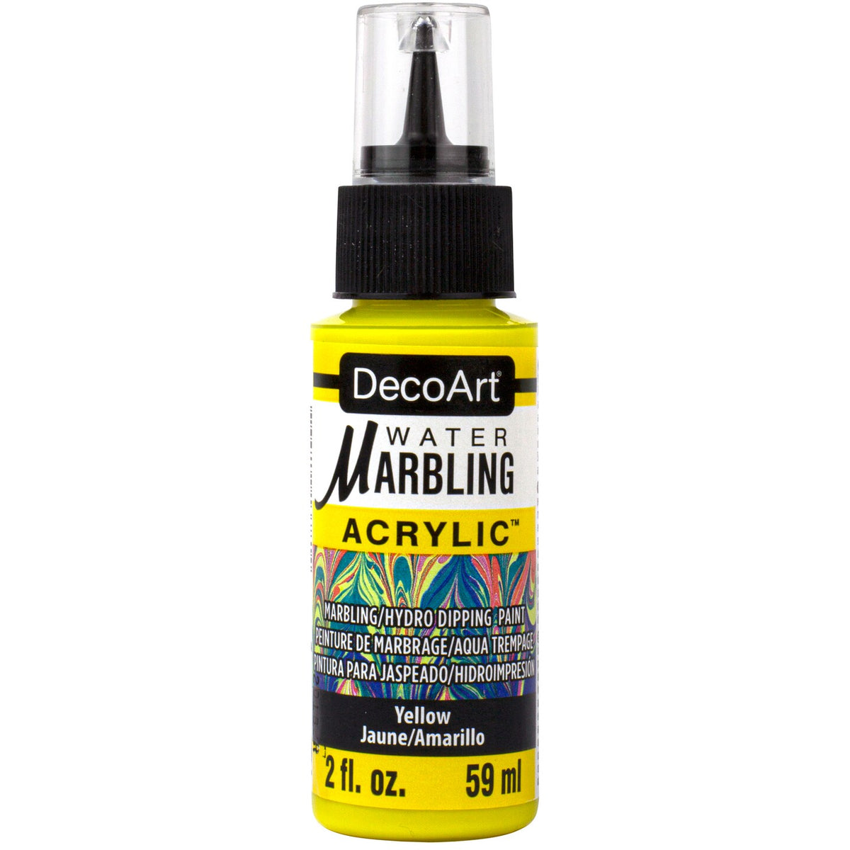 WATER MARBLING PAINT 2oz YELLOW