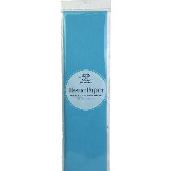 TISSUE PAPER - 10 SHEETS, TURQUOISE BLUE