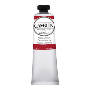 GAMBLIN ARTIST'S OIL COLOR ALIZARIN CRIMSON 37ml