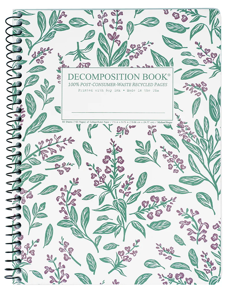 DECOMPOSITION BOOK SPIRAL SAGE