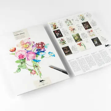 ARTIST&#39;S COLORING BOOK- FLORAL IMAGES