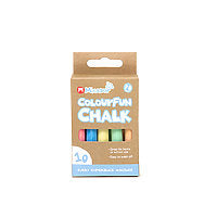 JR. CHALK COLOR FUN 10PK