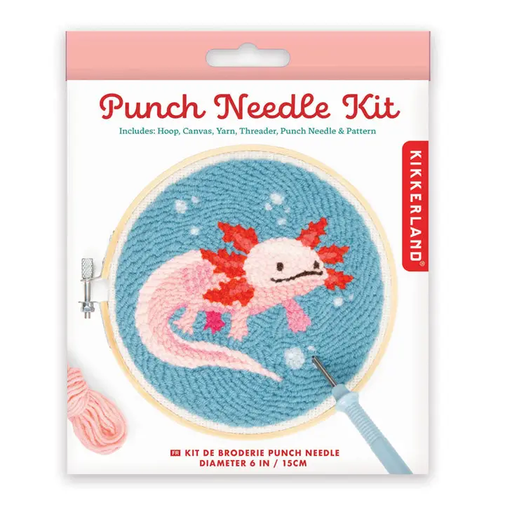 PUNCH KNEEDLE  KIT AXOLOTL