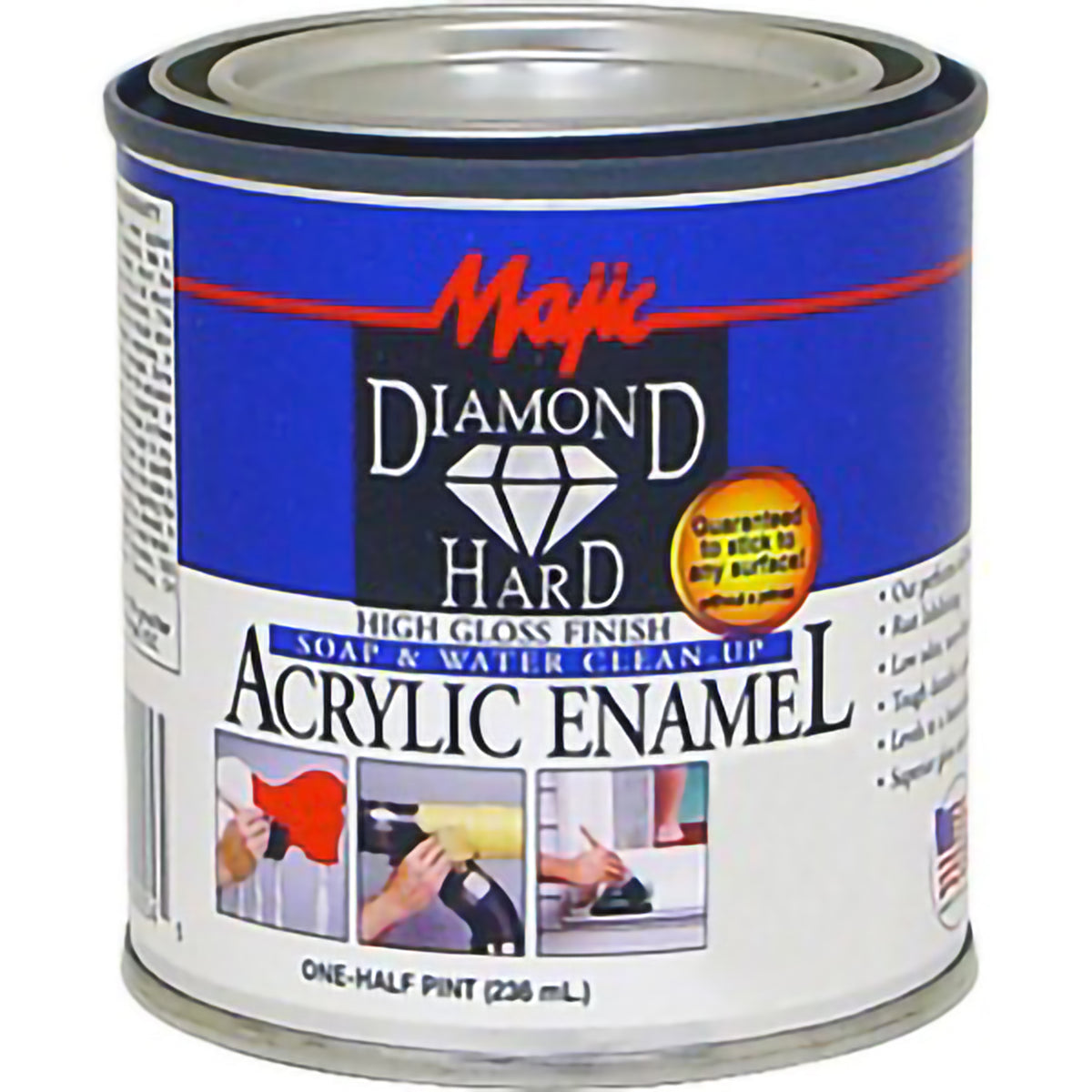 DIAMONDHARD GLOSS ACRYLIC ENAMEL .5PT MACHINE GREEN