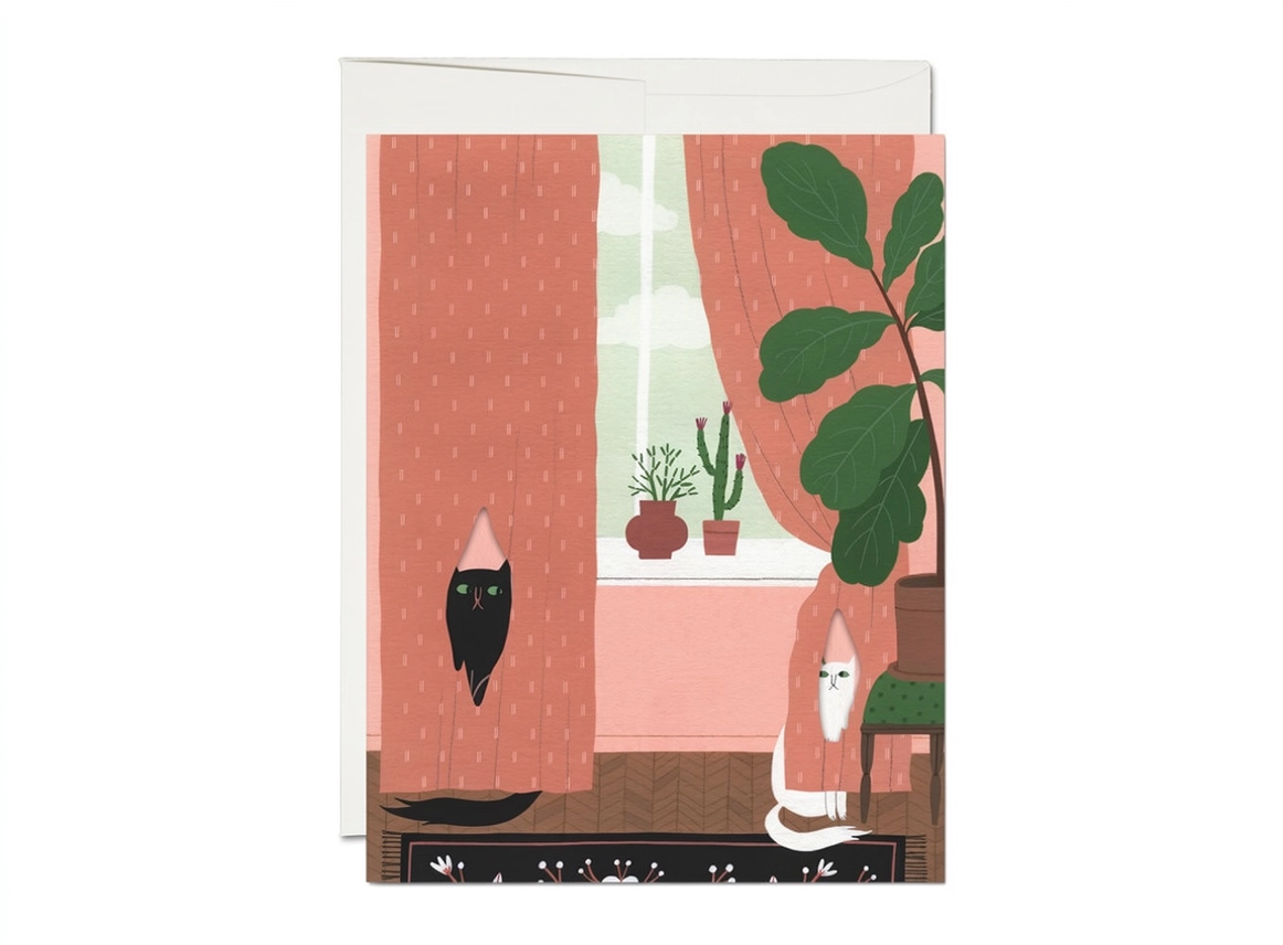 GREETING CARD - CAT CRIMES