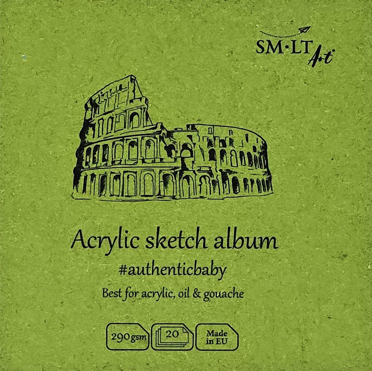 AUTHENTIC BABY - ACRYLIC SKETCH PAD 90 X 90MM