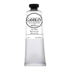 GAMBLIN ARTIST'S OIL COLOR ZINC WHITE 37ml