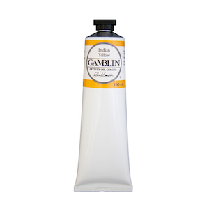 GAMBLIN ARTIST'S OIL COLOR INDIA YELLOW 150ml