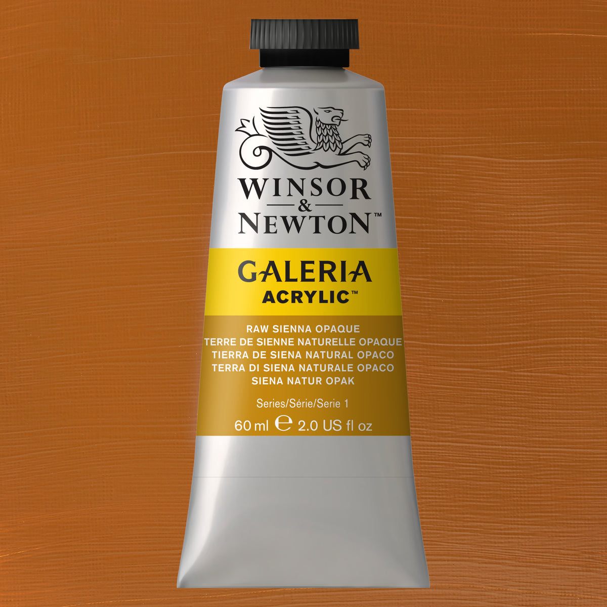 W&amp;N GALERIA ACRYLICS RAW SIENNA OPAQUE 60ml