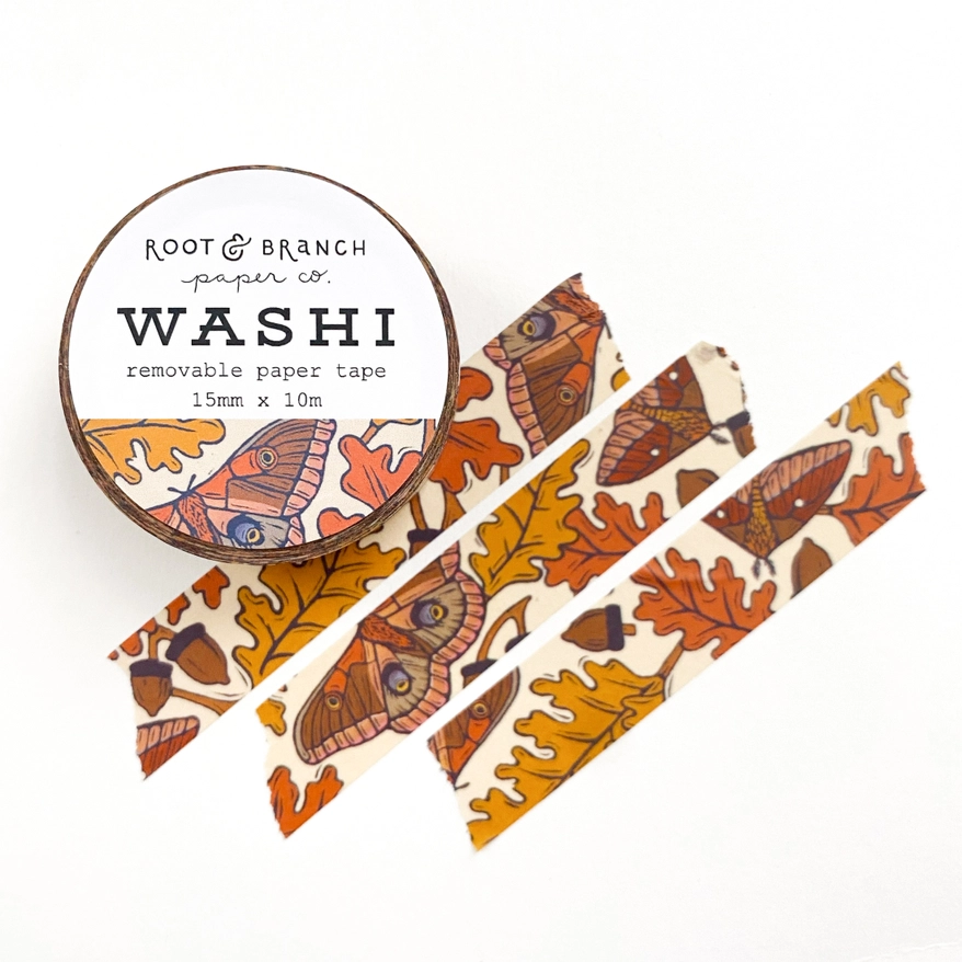 WASHI TAPE - WHITE OAK AUTUMN