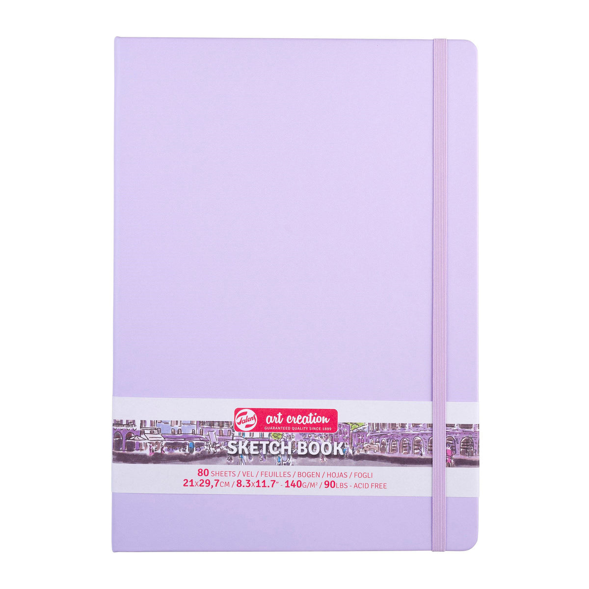ART CREATION SKETCHBOOK PASTEL VIOLET 8.25&quot;x11.5&quot;