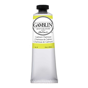 GAMBLIN ARTIST'S OIL COLOR CADMIUM CHARTREUSE 37ml