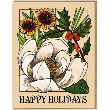 BANNER CARD - HAPPY HOLIDAYS