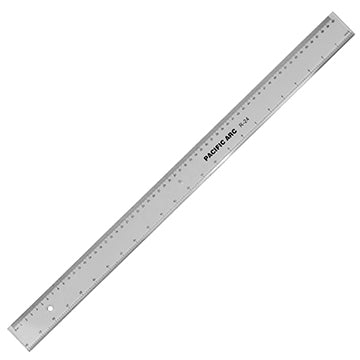 CLEAR PLASTIC 24&quot; RULER