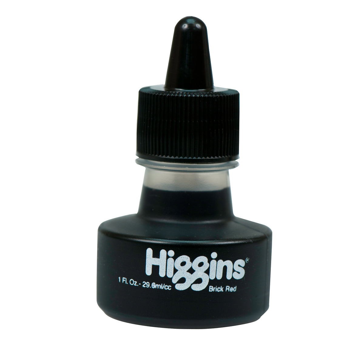 HIGGINS DYE-BASED INK 1oz BRICK RED