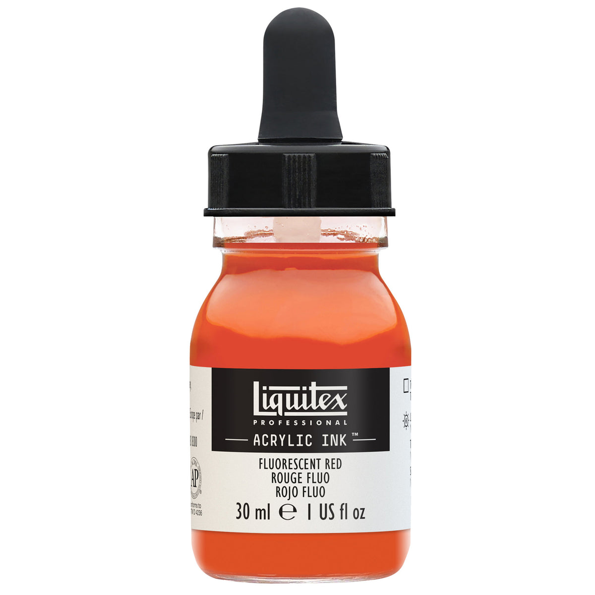 LIQUITEX INK 30ml FLUORESCENT RED