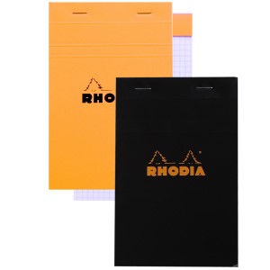 RHODIA ORANGE GRAPH PAD 4.5x6.75