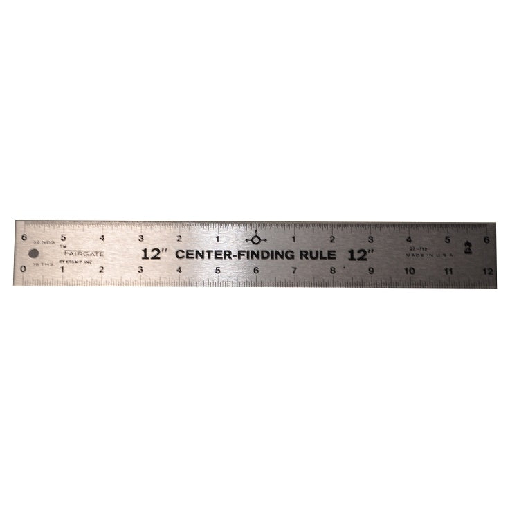 ALVIN ALUMINUM CENTERFINDING RULER 12&quot;